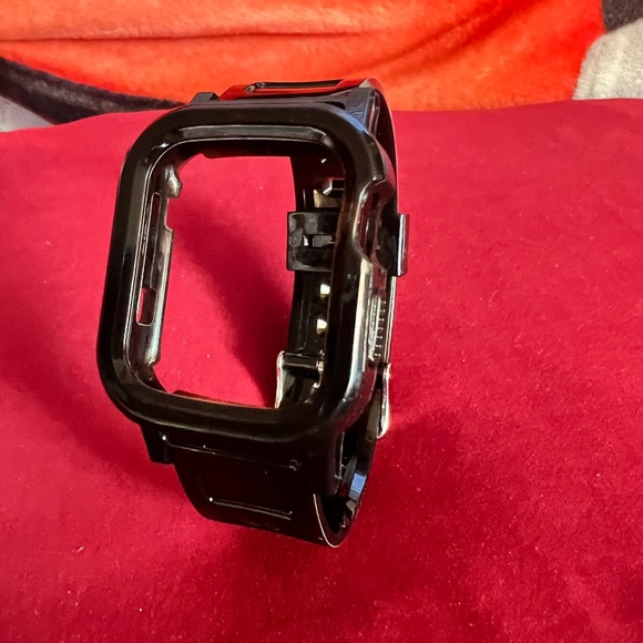 41mm Watchband and case cover (black) - Picture 2 of 3